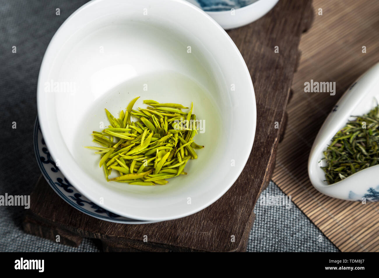 Spezielle hochwertige einzelne Knospe vor Mao Jian in Xinyang Stockfoto