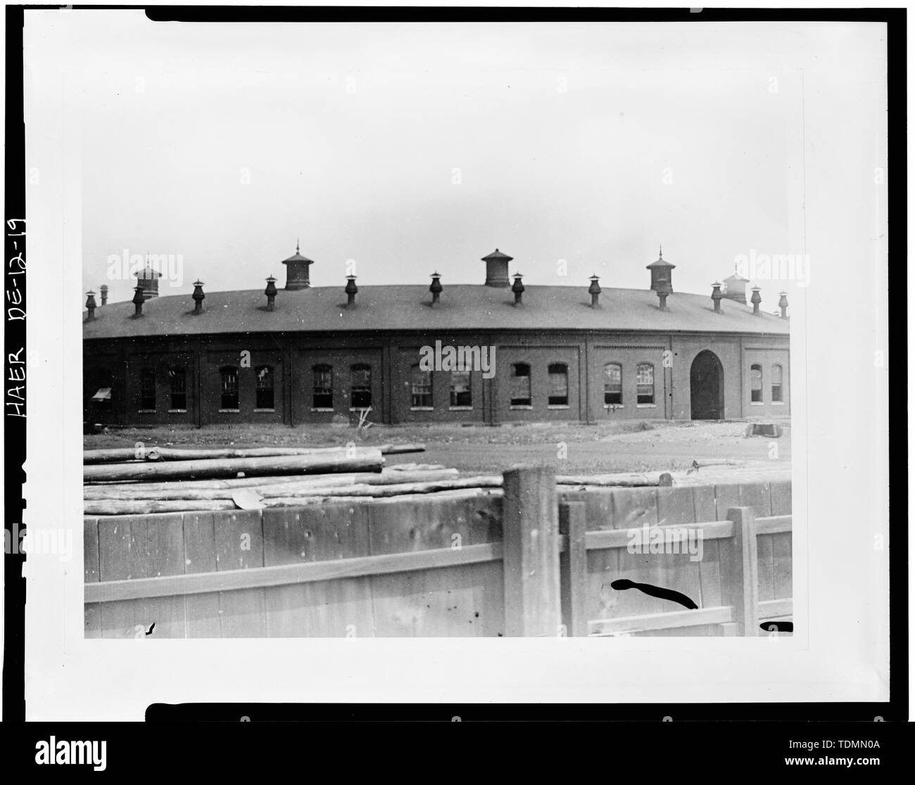 - Pennsylvania Railroad Verbesserungen, Werkstatt, Vandever und Bowers Straßen, Wilmington, New Castle County, DE Stockfoto