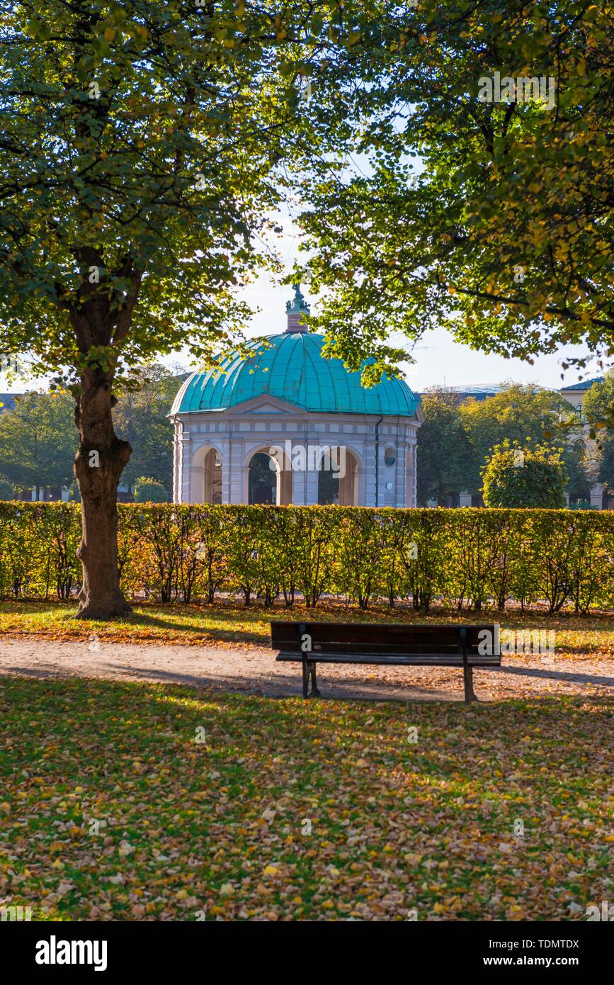 Diana Tempel, Hofgarten, München, Oberbayern, Bayern, Deutschland Stockfoto