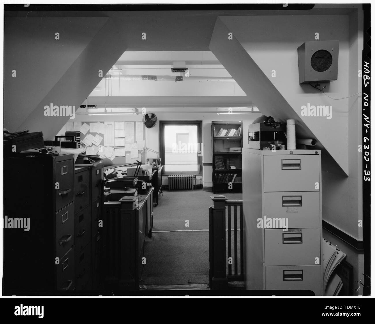 Die GALERIE, Blick nach Süden IN RAUM P-10-Grand Central Post Office Anhang, 45 Fifth Street und Lexington Avenue, Südwesten, New York City, New York County, NY Stockfoto