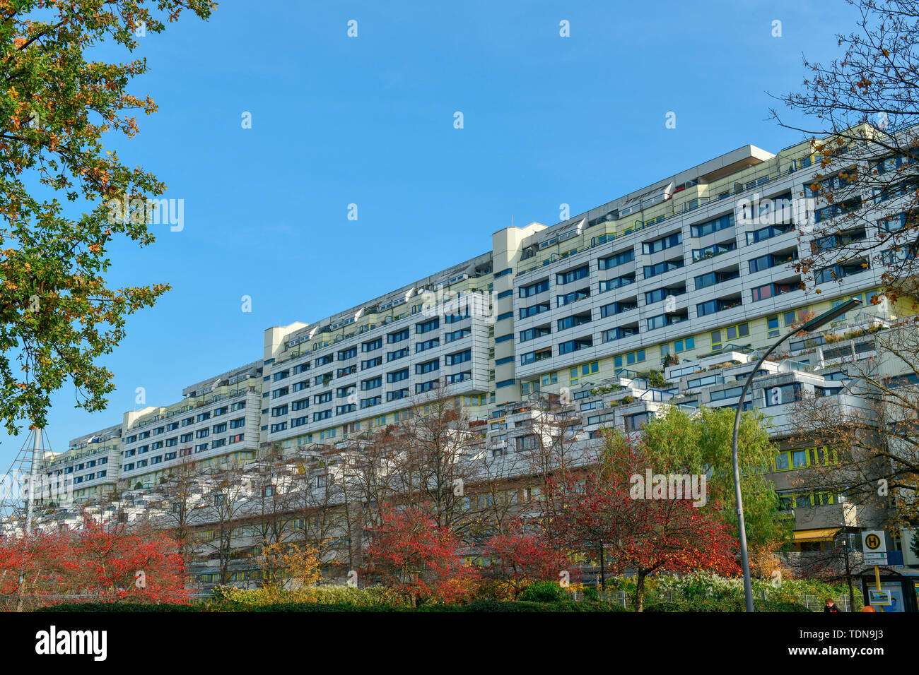 Wohnhaus Schlangenbader Straße, Wilmersdorf, Berlin, Deutschland Stockfoto