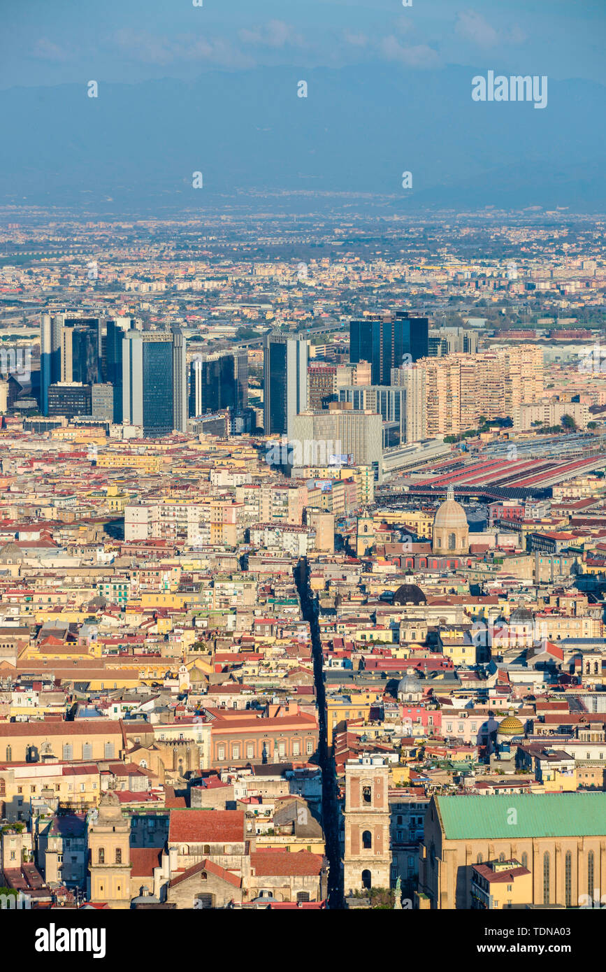 Centro Direzionale, Neapel, Italien Stockfoto