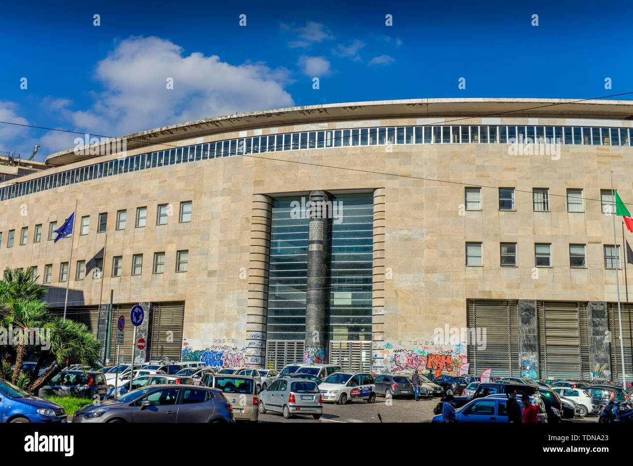 Palazzo delle Poste, Neapel, Italien Stockfoto