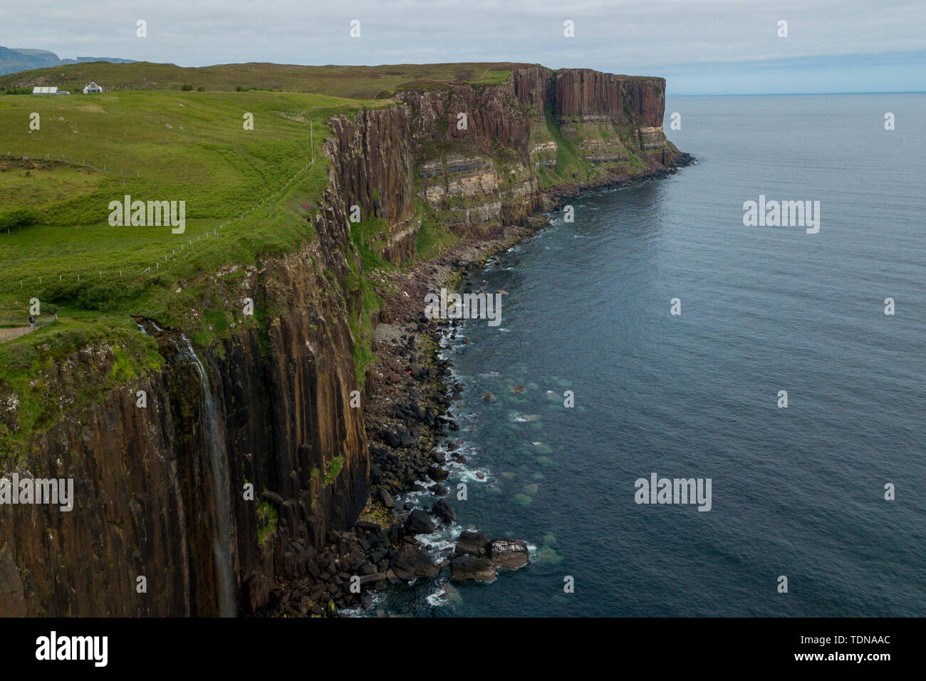 Kilt Rock Isle of Skye, Schottland, Großbritannien Stockfoto