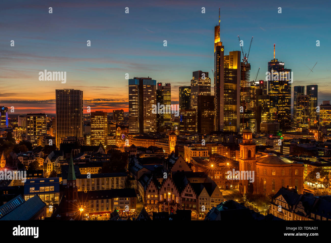 Frankfurt am Main, Hessen, Deutschland Stockfoto
