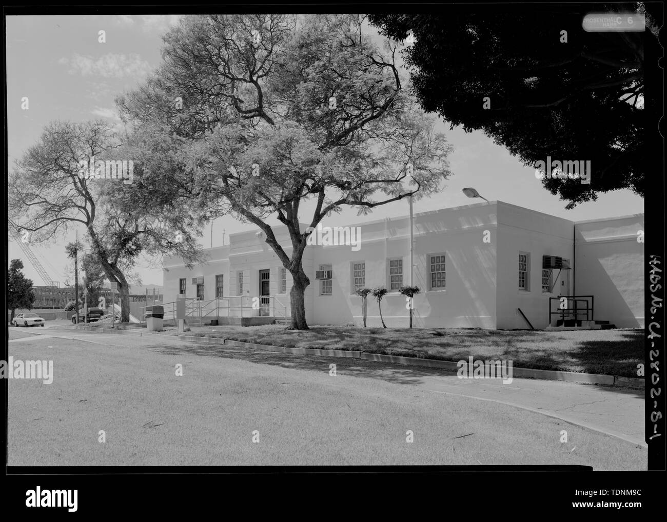 Blick von Südosten - nationalen Heimat für Behinderte freiwillige Soldaten, Pacific Zweig, Polizeiwache, 11301 Wilshire Boulevard, West Los Angeles, Los Angeles County, CA Stockfoto