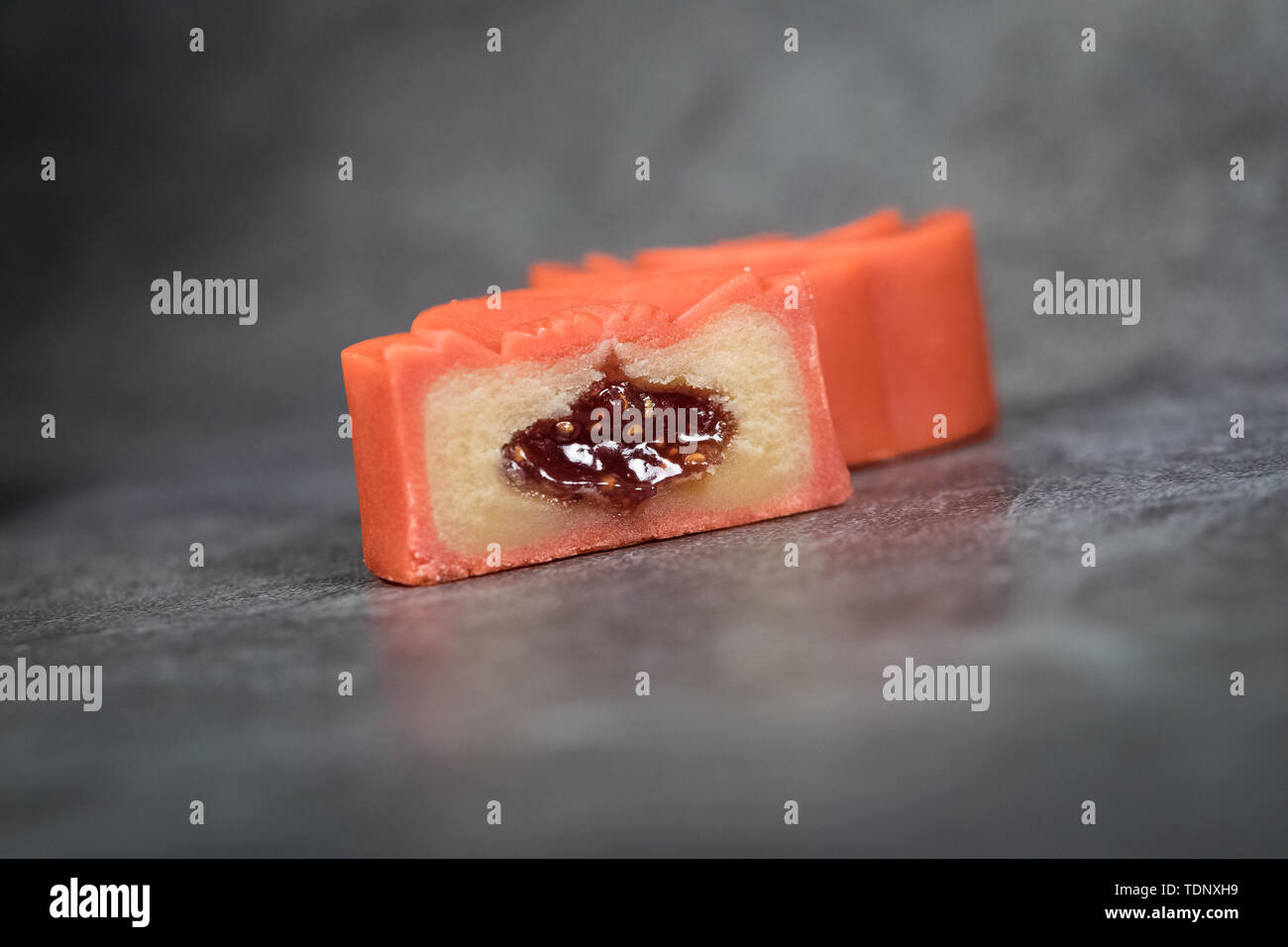Chinesischen Mondkuchen Stockfoto