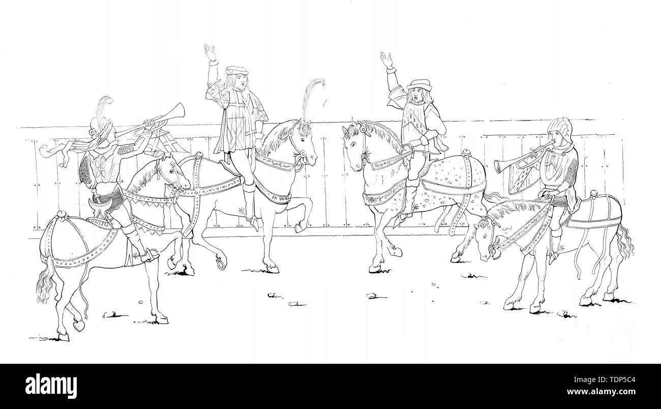 Christian Abbildung. Altes Bild Stockfoto