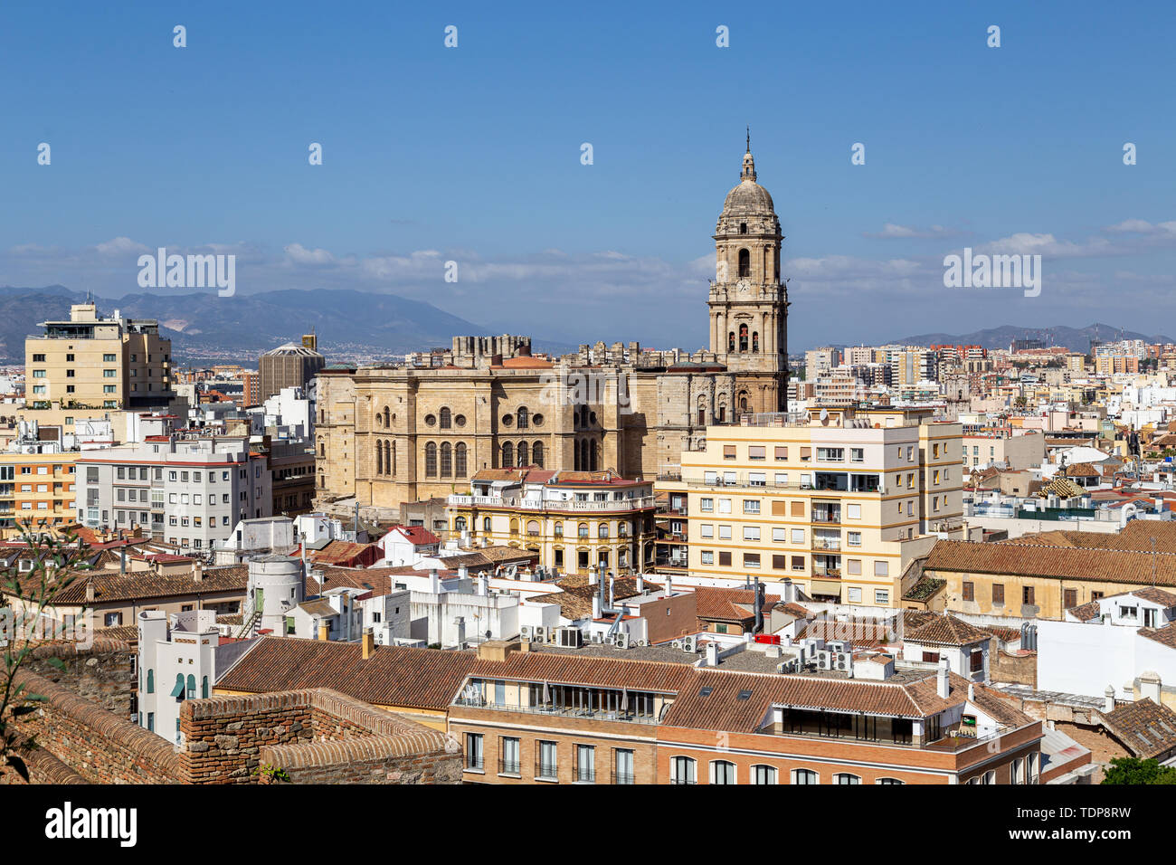 Kathedrale in Malaga, Spanien Stockfoto