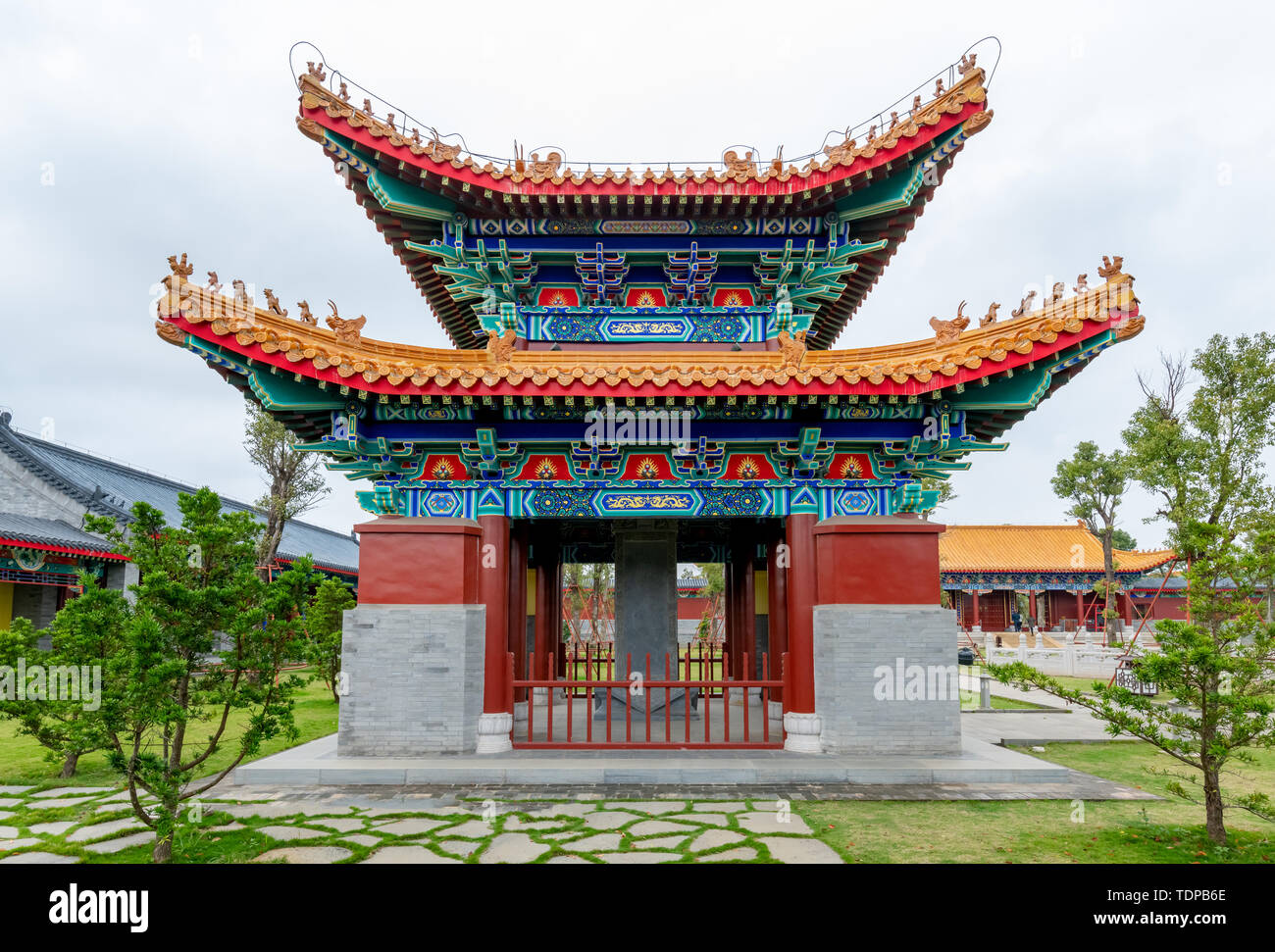 Pavillon in Konfuzius kulturelle Stadt, suixi County, Provinz Guangdong Stockfoto