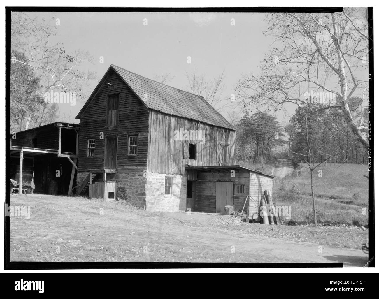 - Piney Niederlassung Wassermühle, 1212 von Papst Head Road, Fairfax, Fairfax City, VA Stockfoto
