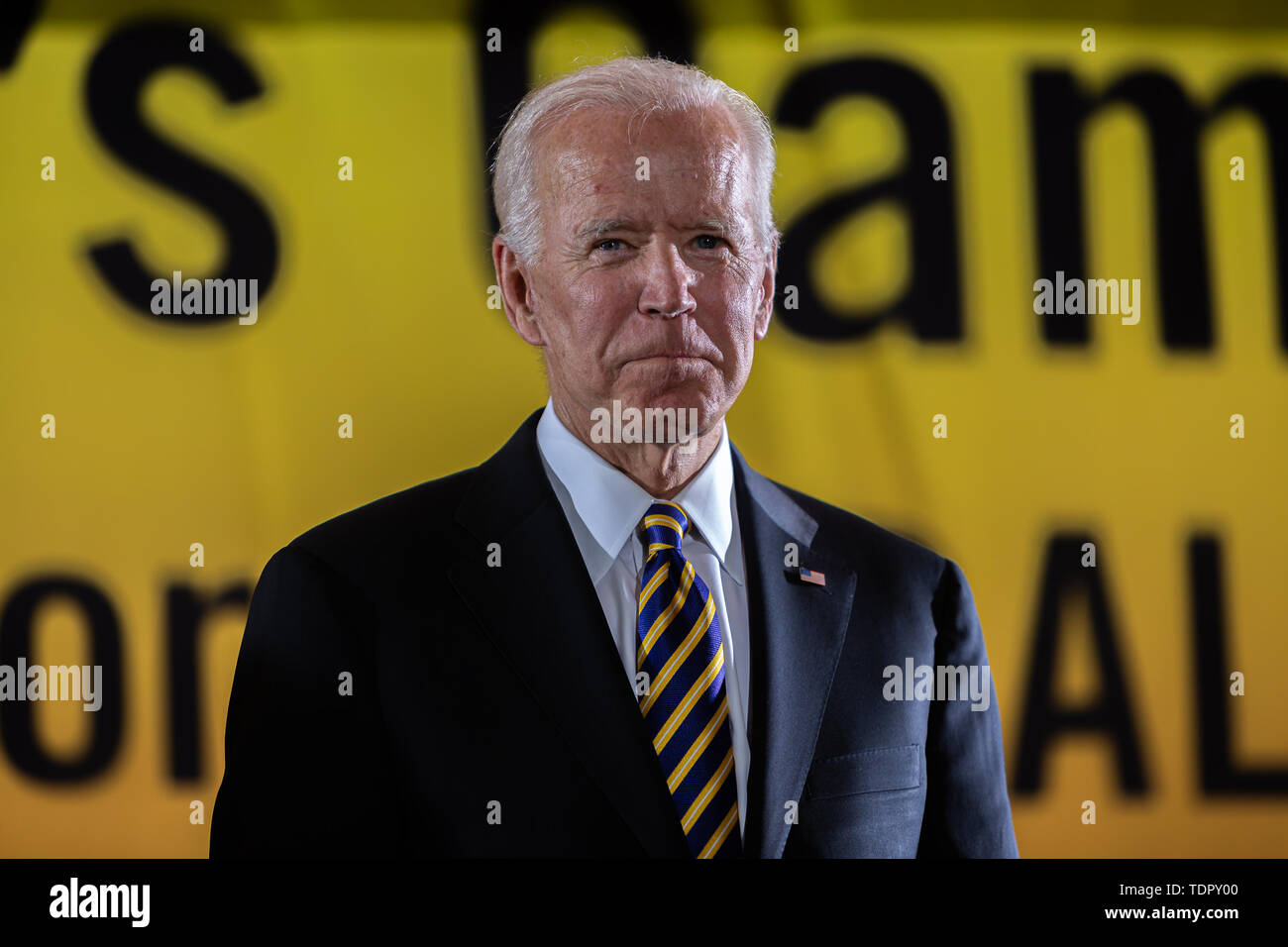 Washington Dc, USA. 17 Juni, 2019. Vizepräsident Joe Biden auf die armen Leute die Kampagne des sittlichen Handelns Kongress. Am 17. Juni 2019, neun demokratischen Präsidentschaftswahlen Kandidaten??? sprach am Eröffnungstag der armen Menschen an der Kampagne von Drei-? Tag moralisches Handeln Kongress. ???,?, Die von der Drehzahl angeführt. Dr. William Friseur II und Dr. Liz Theoharis?,? ? Schließt? Schulungen organisieren??? ? Stromversorgung in einkommensschwachen Gemeinden überall im Land zu errichten und eine Anhörung vor dem Haus Haushaltsausschusses.? Quelle: Michael Nigro/Pacific Press/Alamy leben Nachrichten Stockfoto