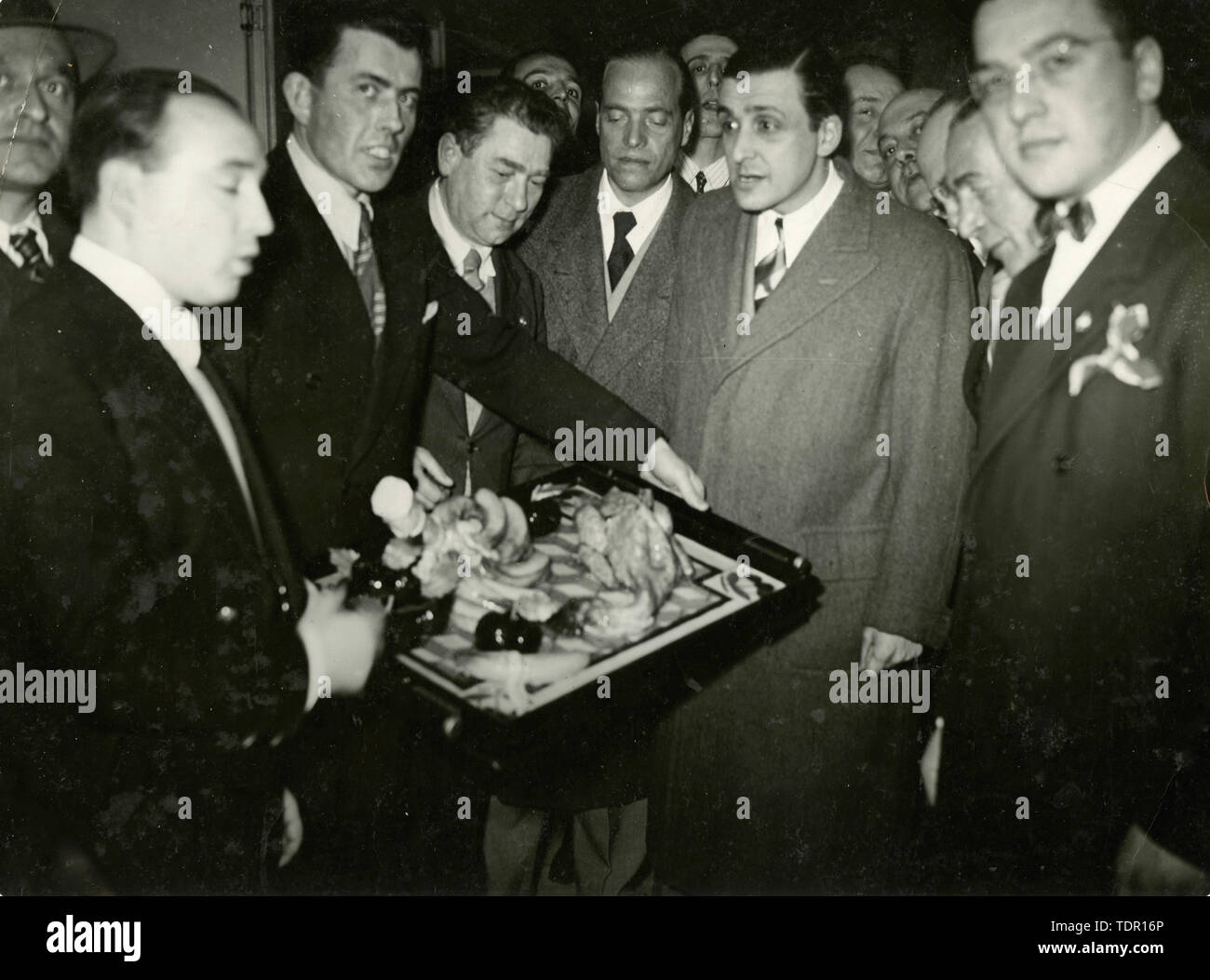 Essen Fair am Circo Massimo, Rom, Italien 1940 Stockfoto