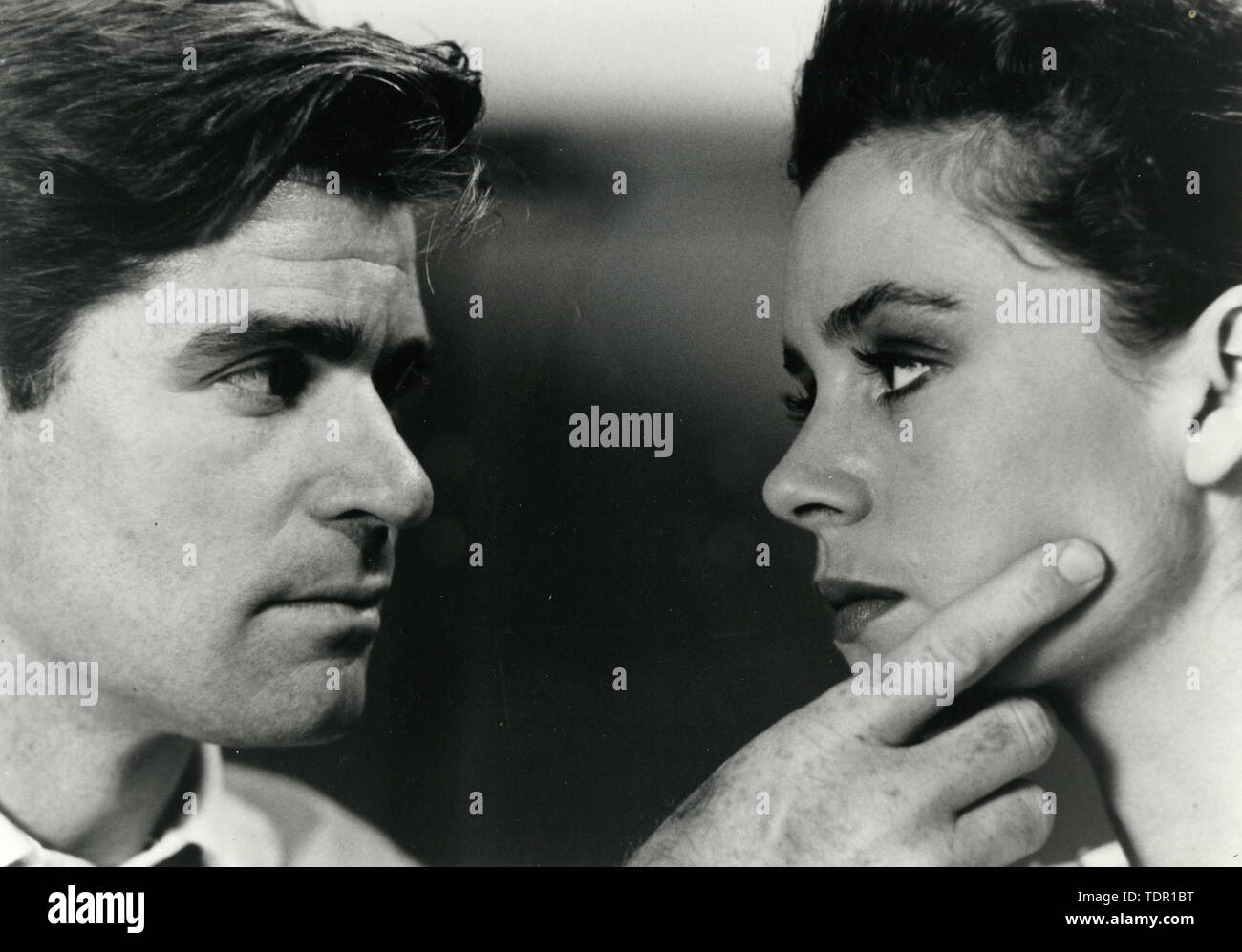 Akteure behandeln Williams und Embeth Vavidtz im Film Tödliche Ehe, USA 1992 Stockfoto