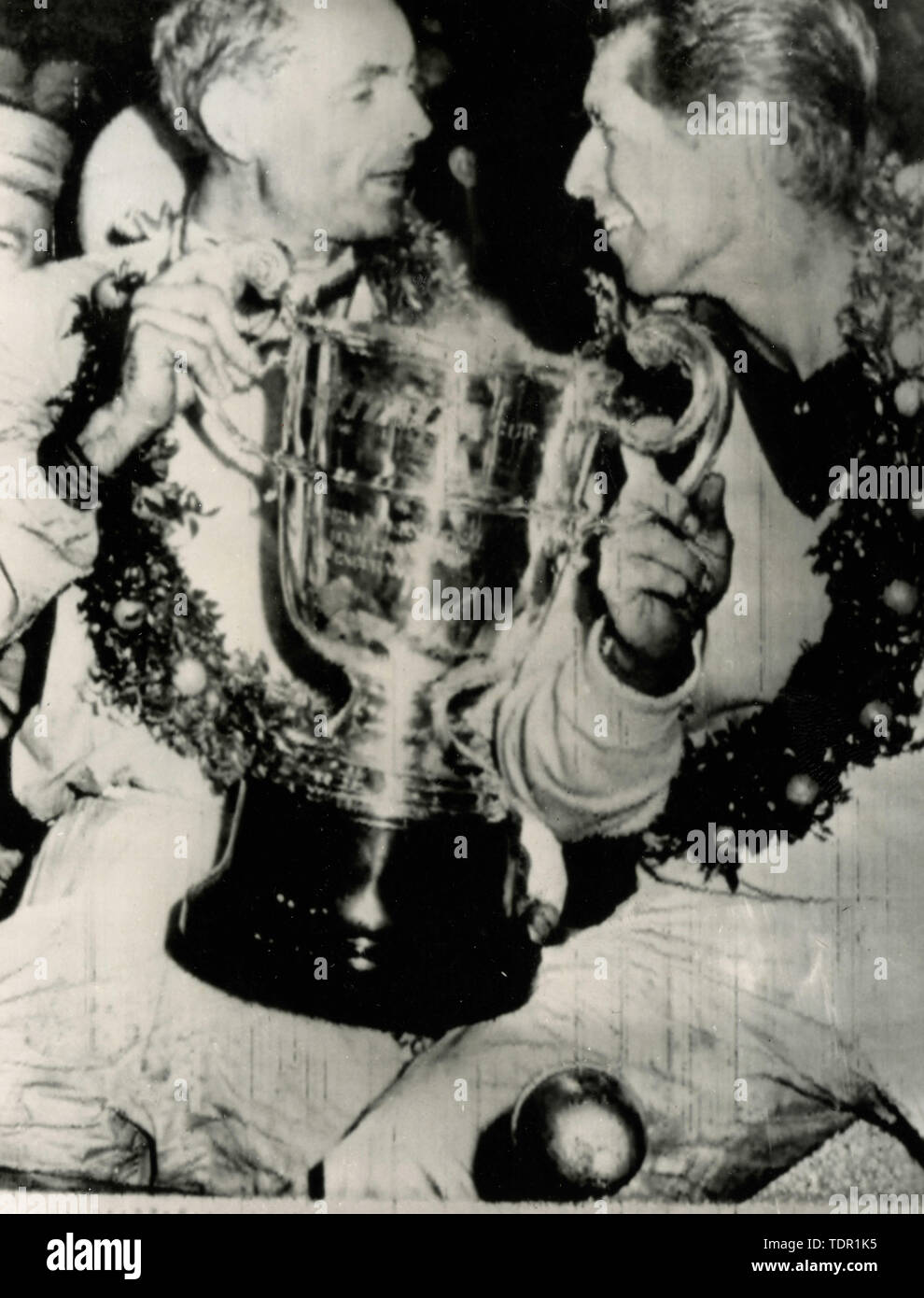 Amerikanische Fahrer Phil Hill, Santa Monica, Cal, USA 1961 Stockfoto