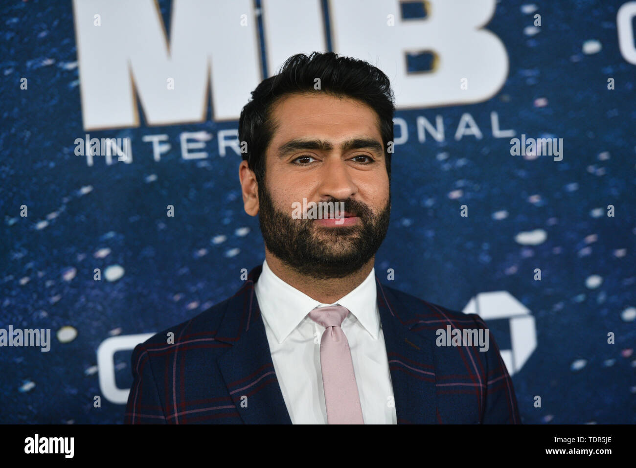 Kumail Nanjiani besucht die 'Men In Black International' Weltpremiere auf AMC Loews Lincoln Square 13 Am 11. Juni 2019 in New York City. Stockfoto