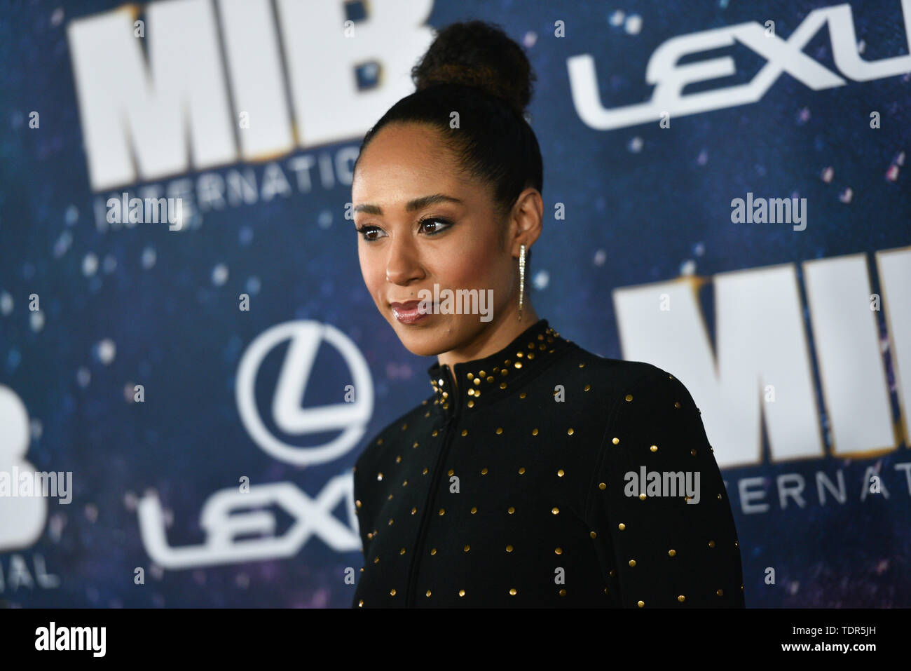 Margot Bingham besucht die 'Men In Black International' Weltpremiere auf AMC Loews Lincoln Square 13 Am 11. Juni 2019 in New York City. Stockfoto
