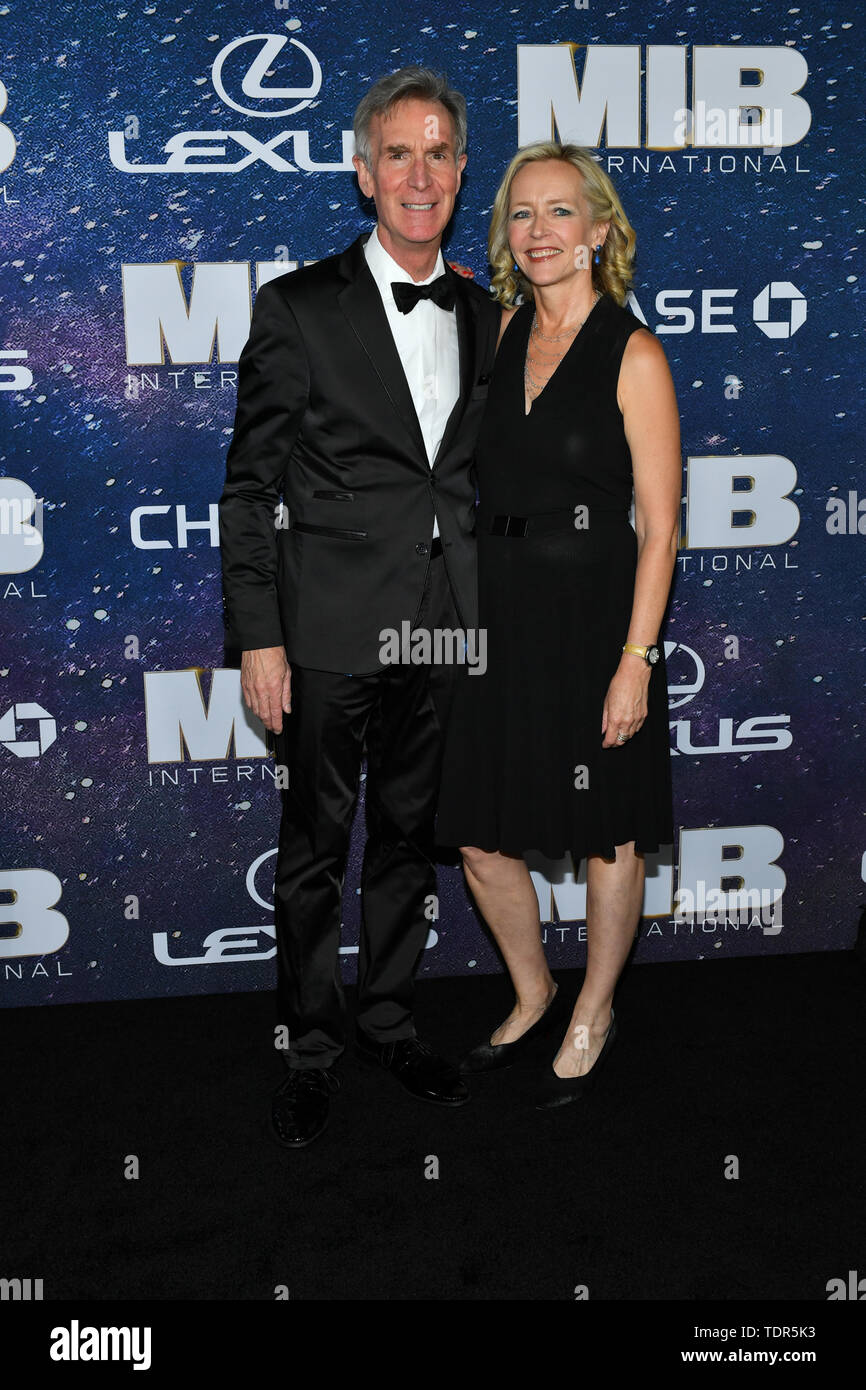 Bill Nye besucht die 'Men In Black International' Weltpremiere auf AMC Loews Lincoln Square 13 Am 11. Juni 2019 in New York City. Stockfoto