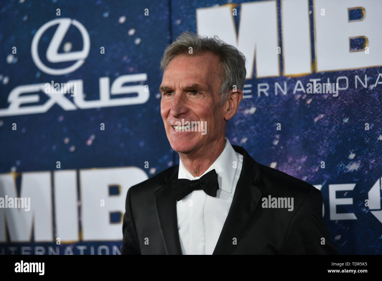Bill Nye besucht die 'Men In Black International' Weltpremiere auf AMC Loews Lincoln Square 13 Am 11. Juni 2019 in New York City. Stockfoto