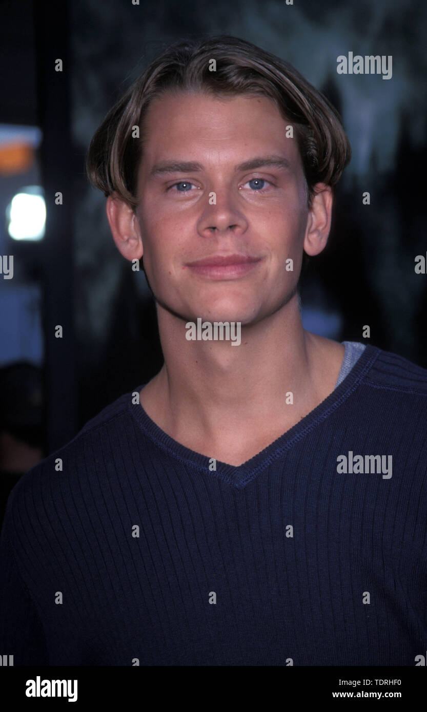 Jun 20, 1999, Los Angeles, CA, USA; Schauspieler Eric Christian Olsen bei der Filmpremiere von "The Haunting".. (Bild: Chris Delmas/ZUMA Draht) Stockfoto