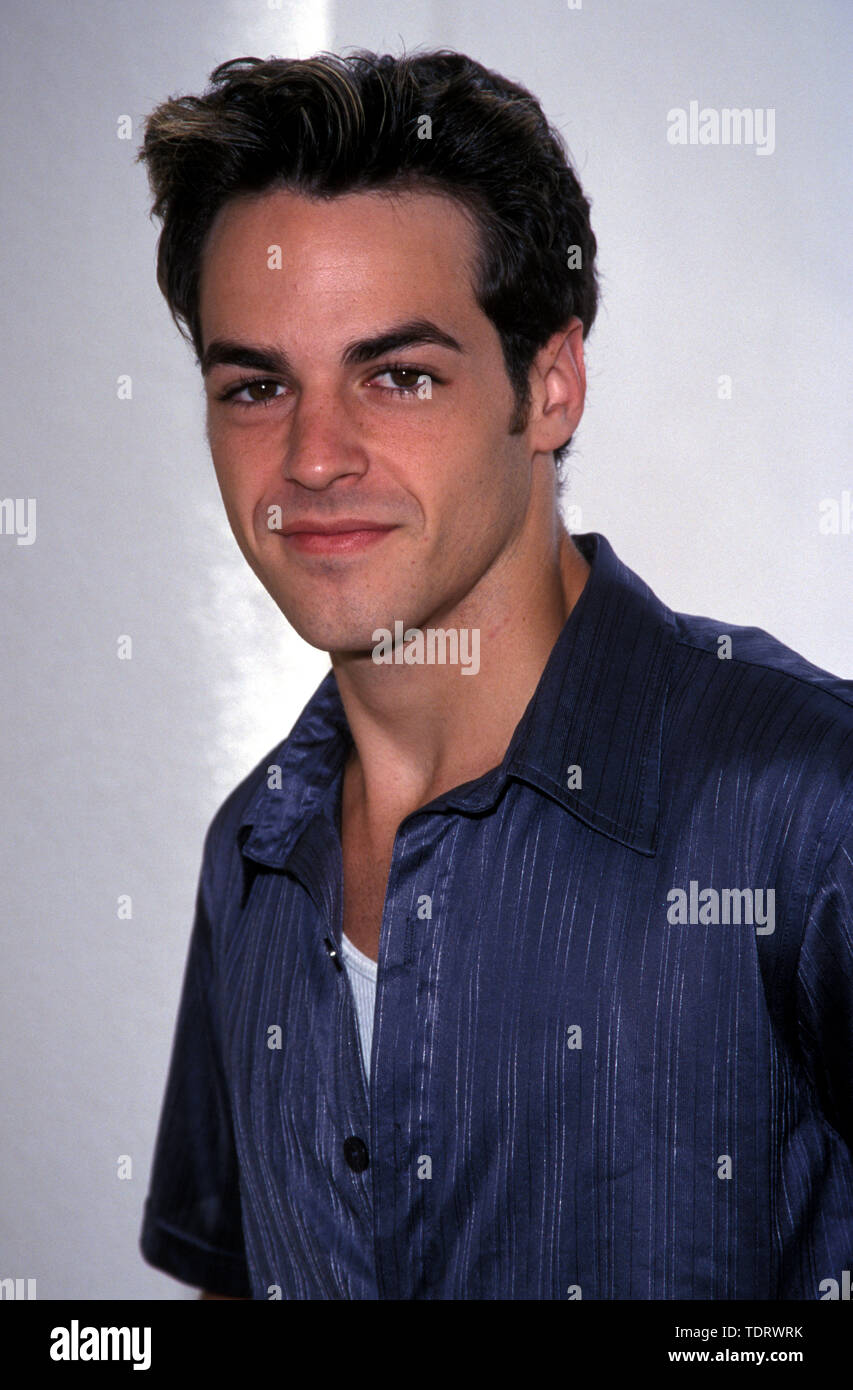 August 28, 2000, Los Angeles, CA, USA; Schauspieler David LAGO @ Der 'Y&R Fan Mittagessen. (Bild: © Chris Delmas/ZUMA Draht) Stockfoto