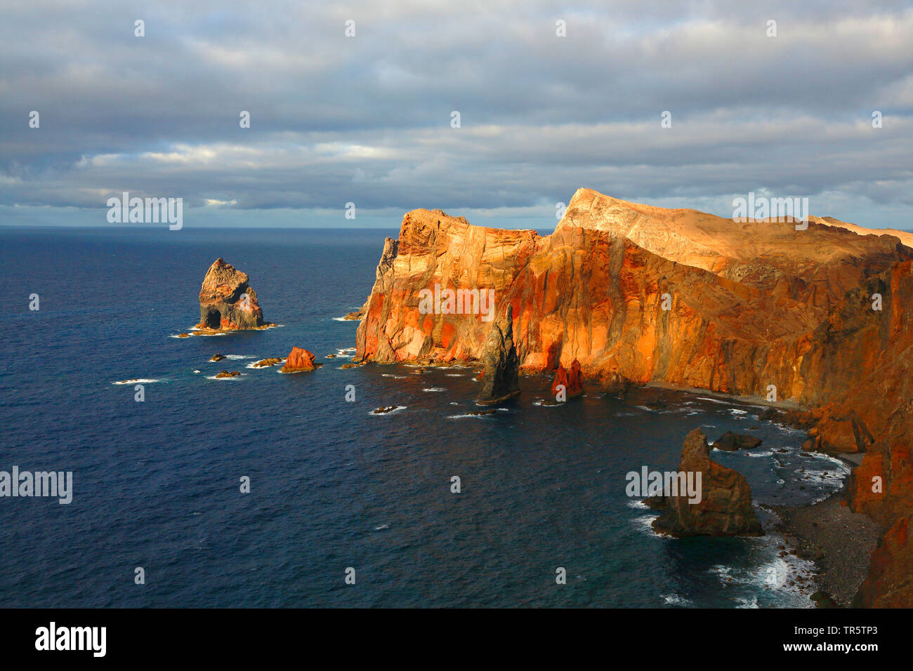 Ponta do Castelo an der östlichen Spitze der Insel Madeira, Madeira Canical Stockfoto