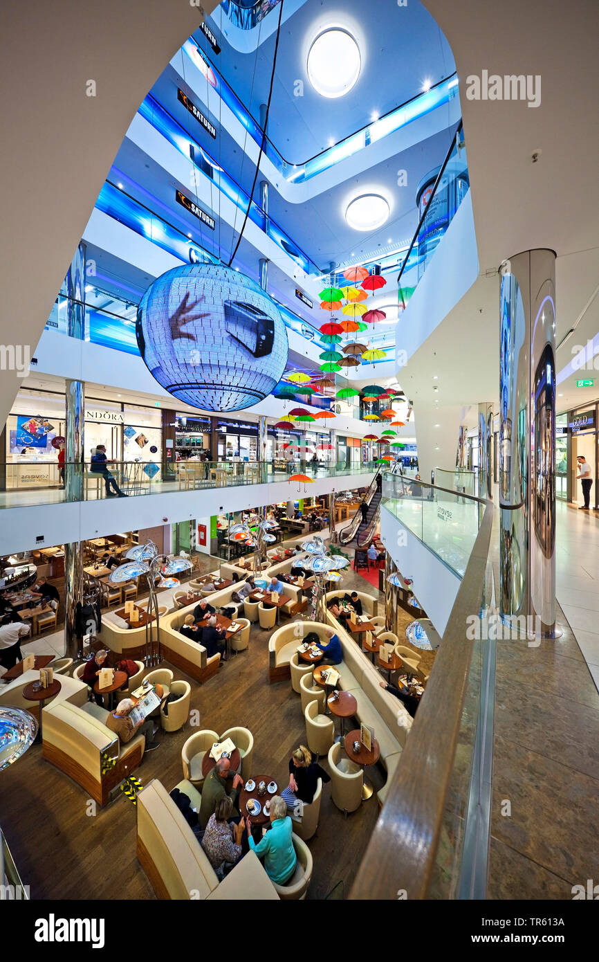 Sevens Center Shopping Mall, Deutschland, Nordrhein-Westfalen, Düsseldorf Stockfoto