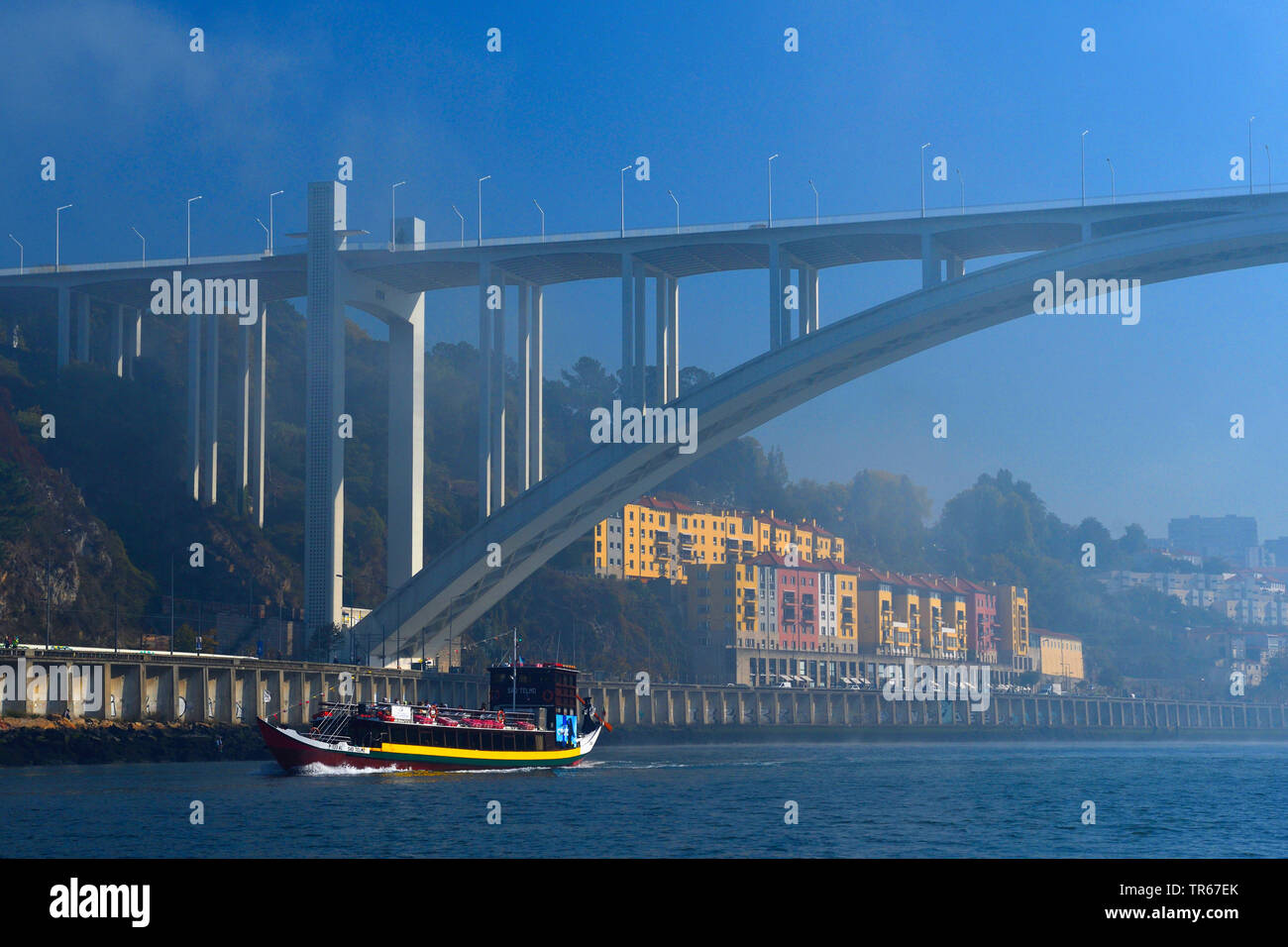 Arrabida Brücke, Portugal, Porto Stockfoto