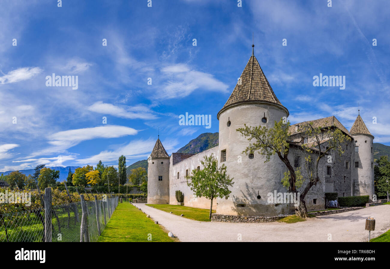 Schloss Maretsch, Italien, Südtirol, Bozen Stockfoto