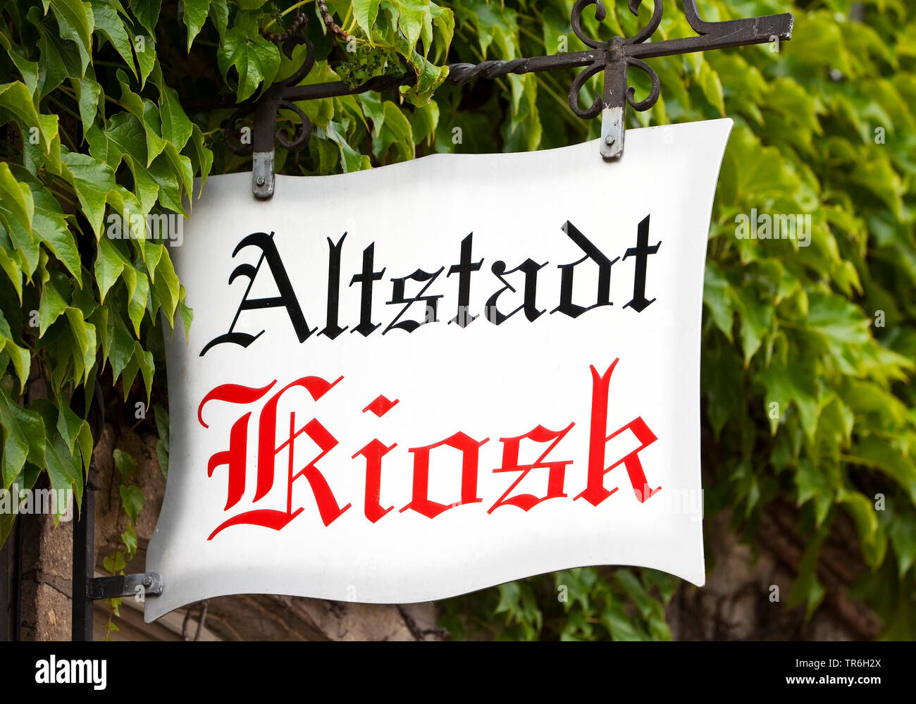 Melden Altstadt Kiosk, Deutschland, Nordrhein-Westfalen, Köln Stockfoto