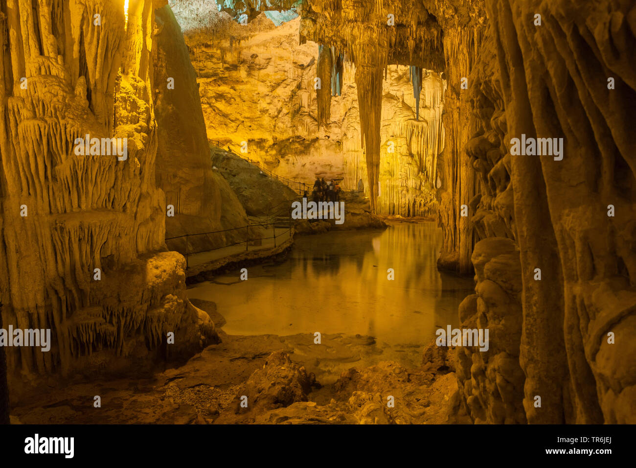 Grotta di Nettuno Stockfoto