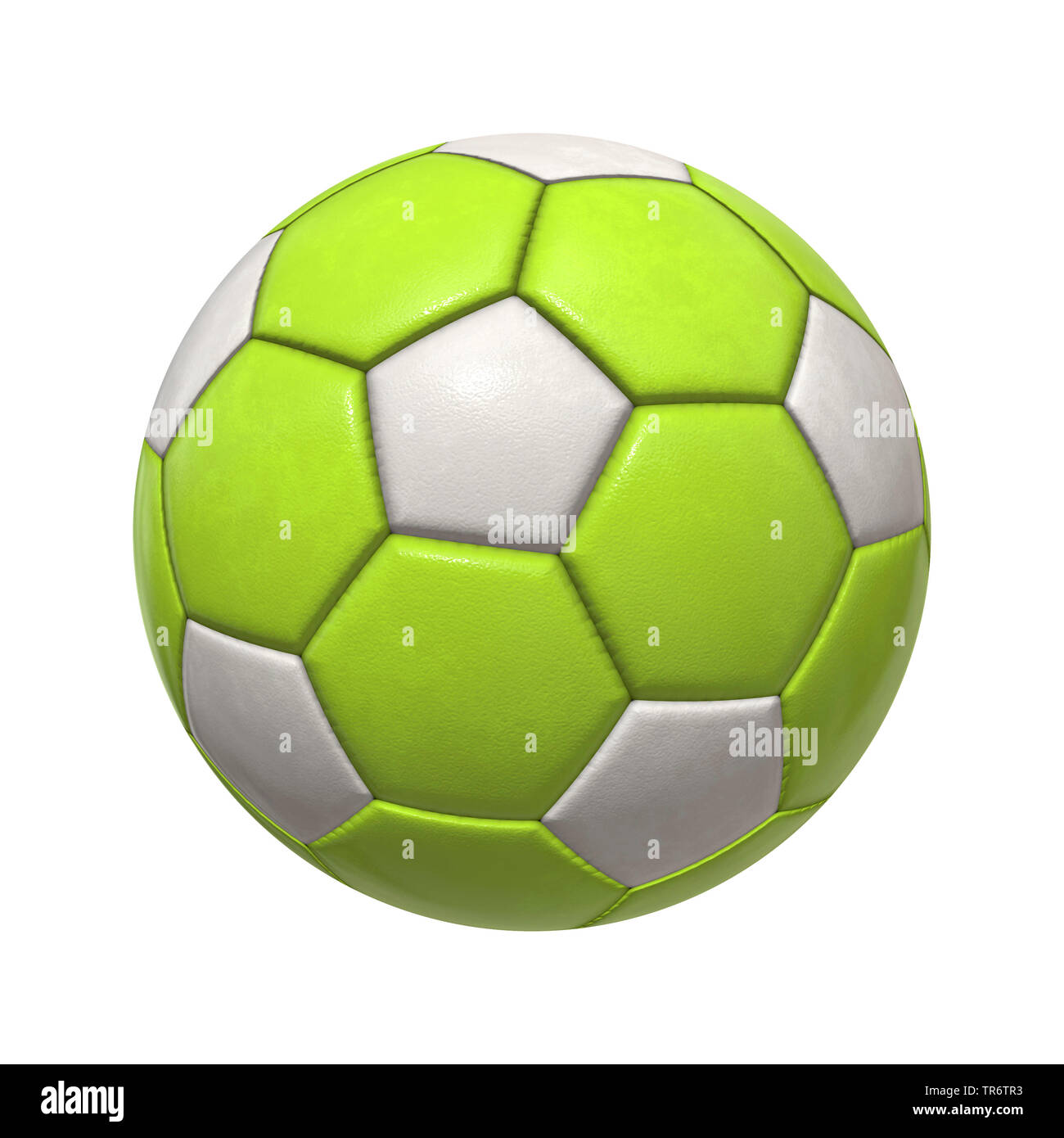 Fußball, Computer Grafik Stockfoto