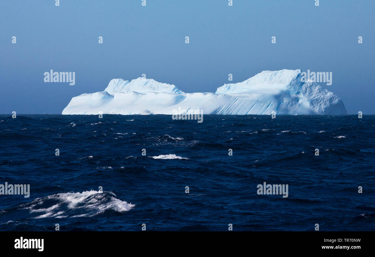 Eisberg in den Südatlantik, Antarktis Stockfoto