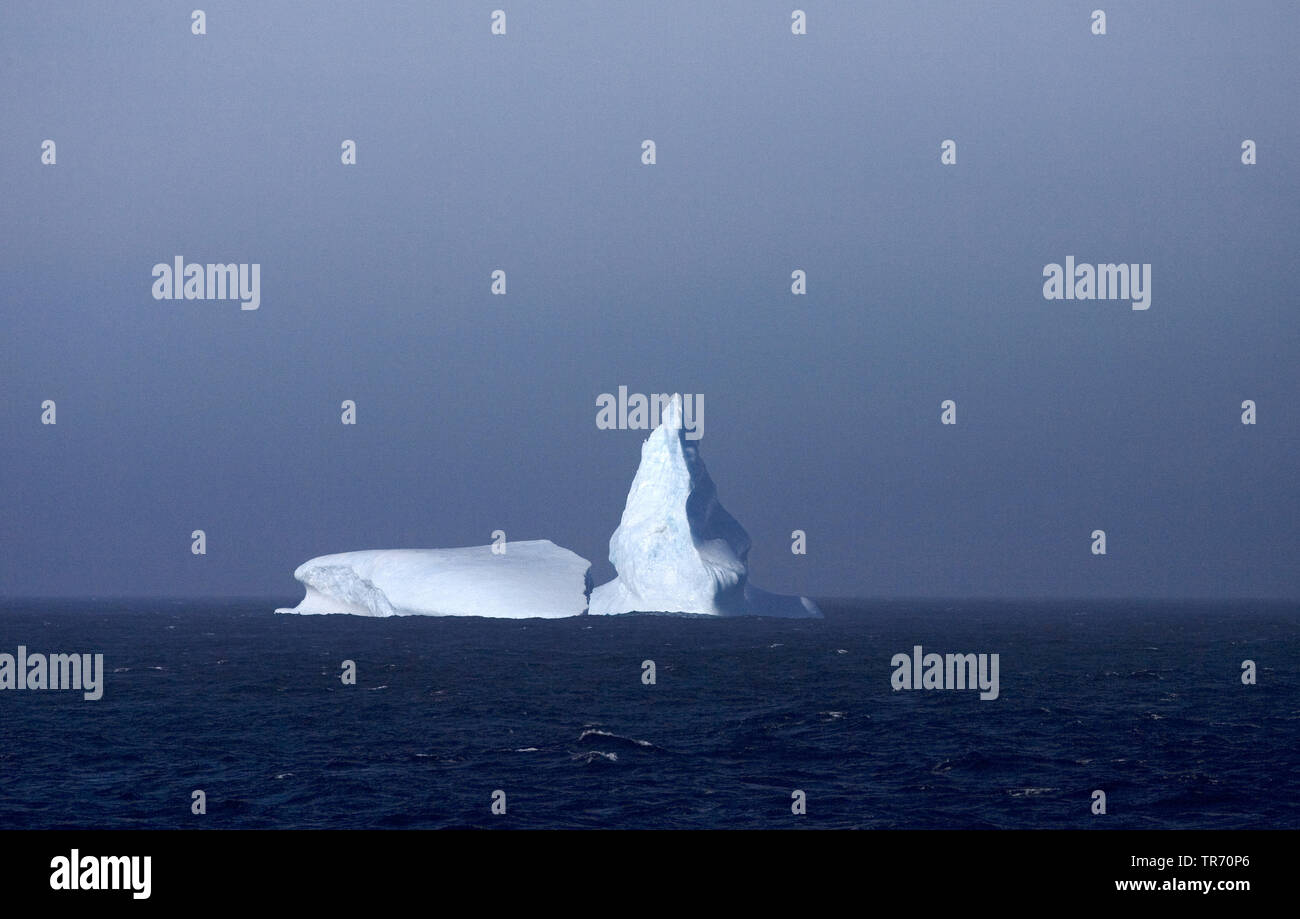 Eisberg südlich von Südgeorgien, Suedgeorgien Stockfoto