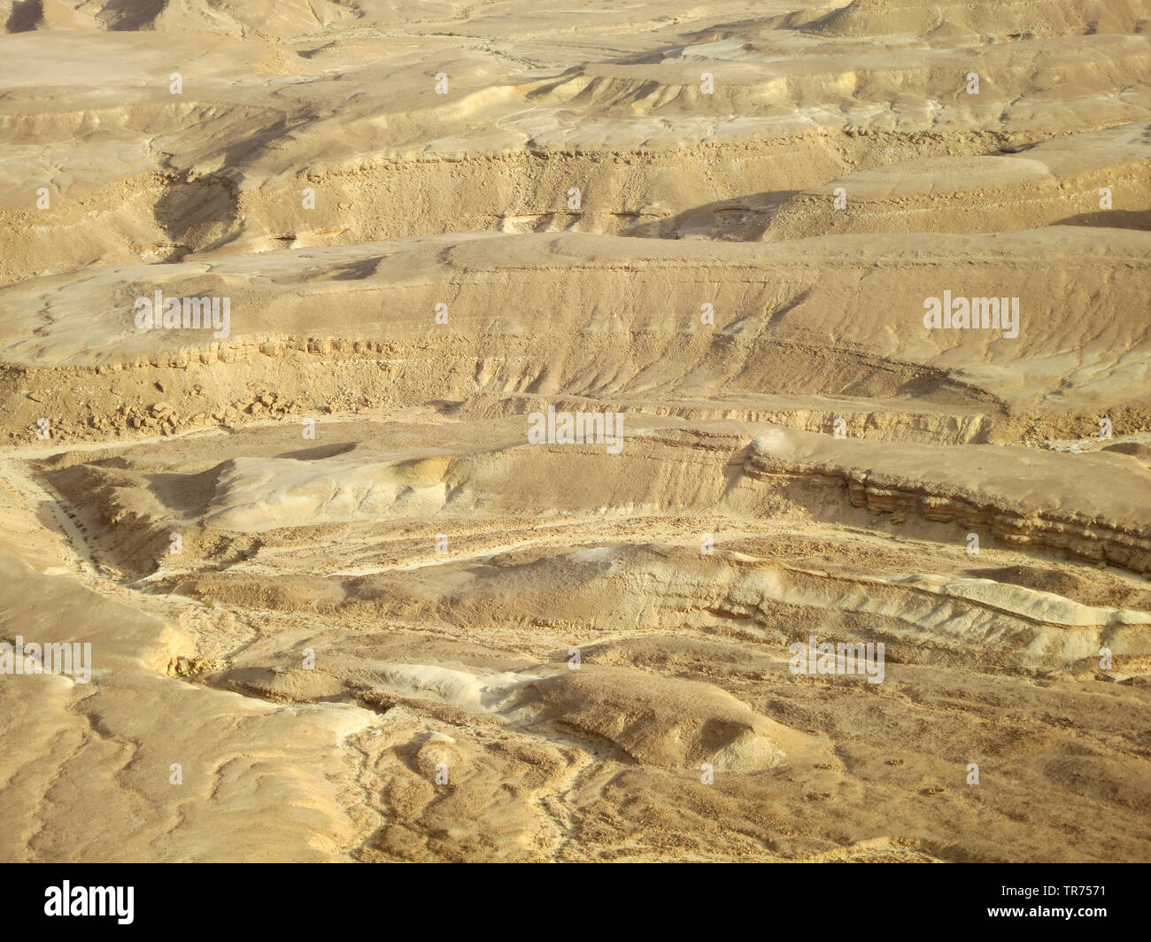 Zuidelijke Arava vallei, südlichen Arava Tal, Israel, Negev Stockfoto