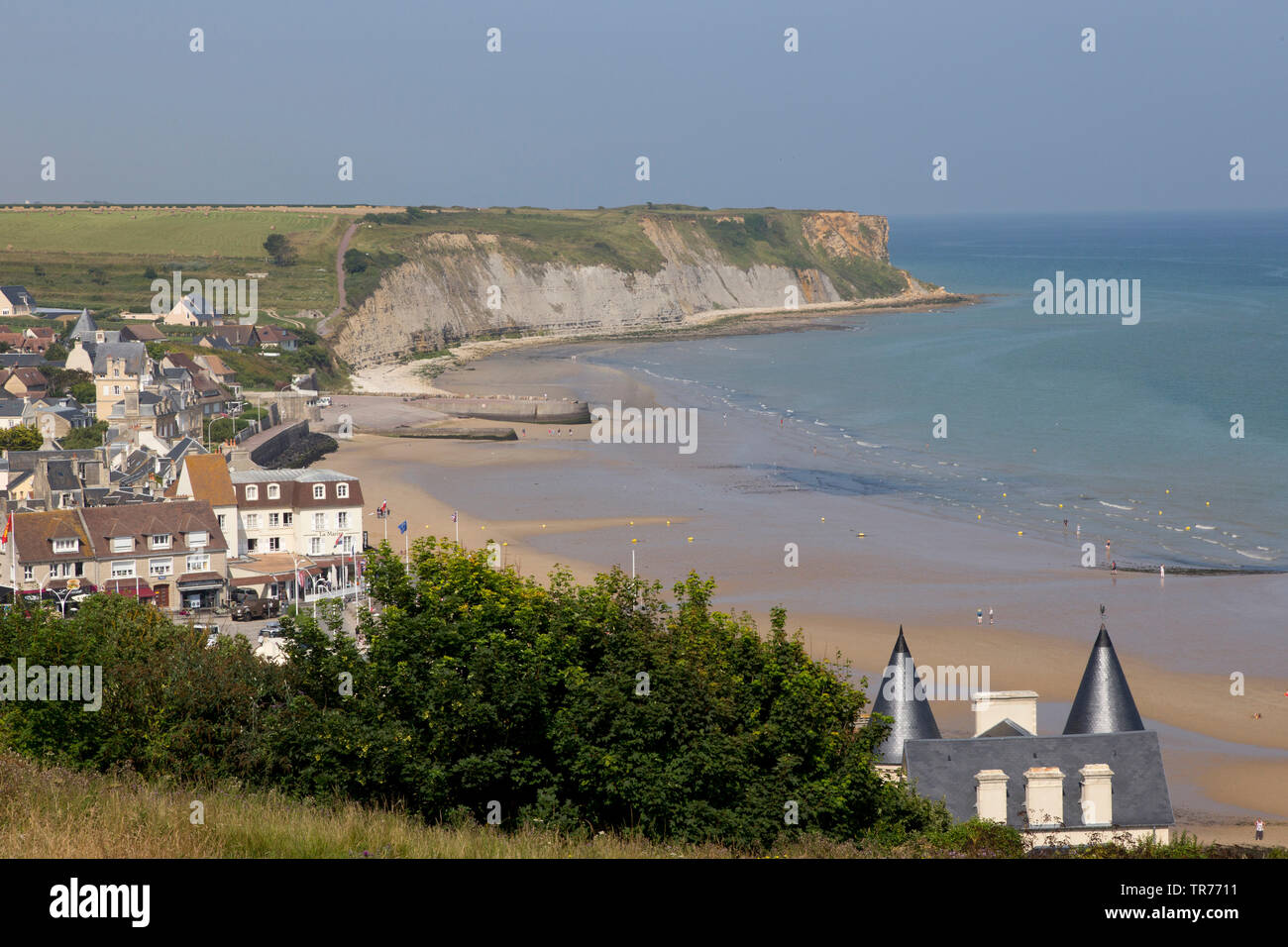 Küste der Normandie, Frankreich, Normandie Stockfoto