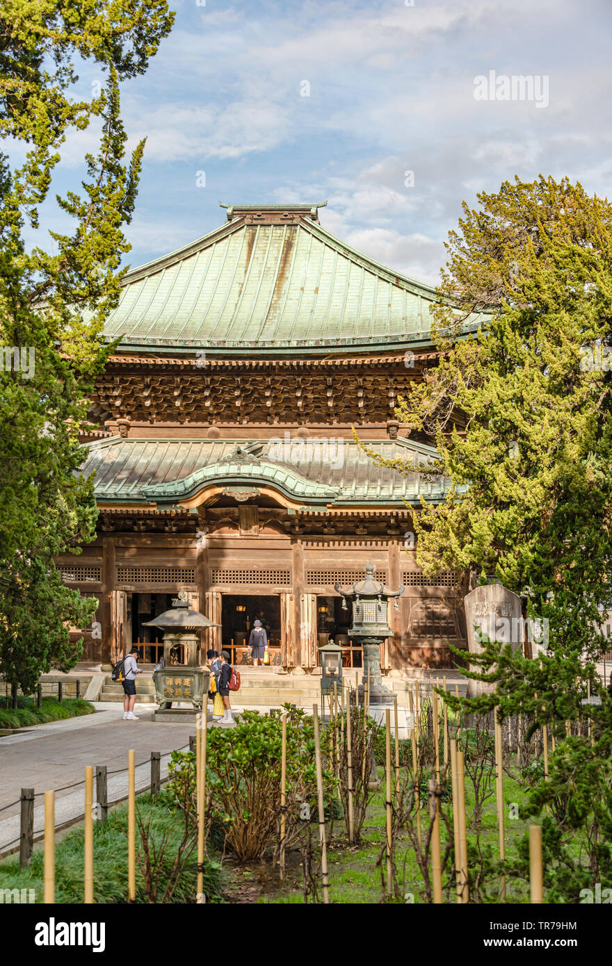 Kencho-ji Tempel, Kamakura, Japan Stockfoto