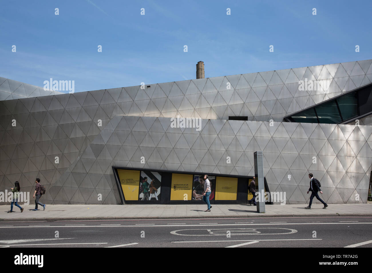 London Metropolitan University, Holloway Road, London, England, Vereinigtes Königreich Stockfoto