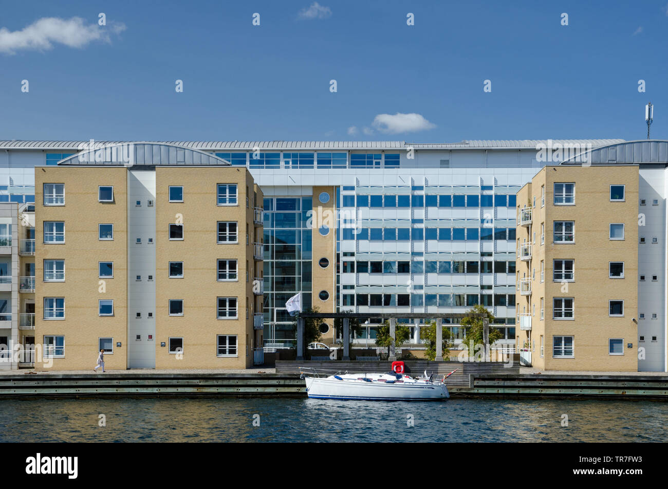 Hafen von Kopenhagen Stockfoto