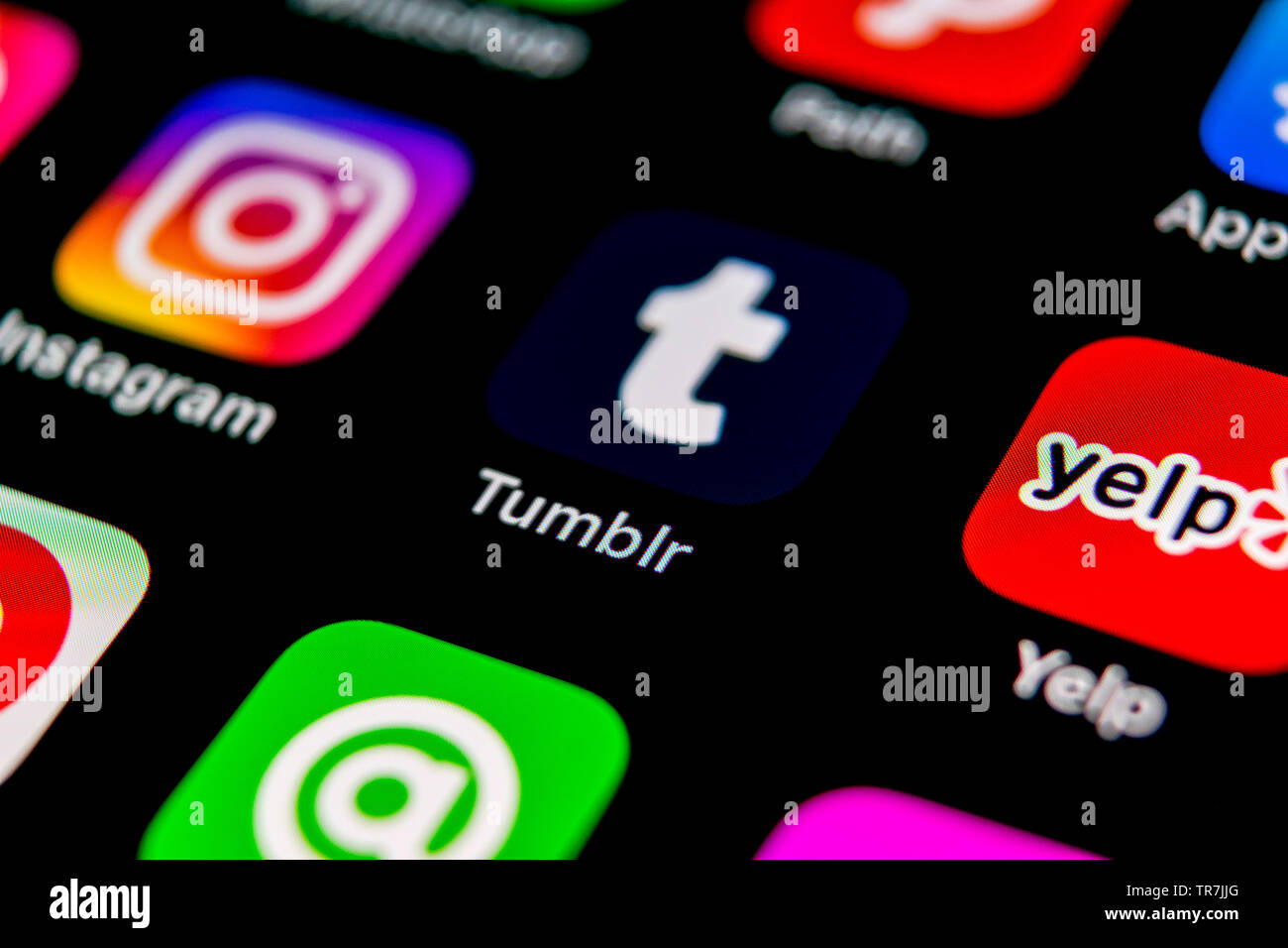 Tumblr App Stockfotos Und Bilder Kaufen Alamy