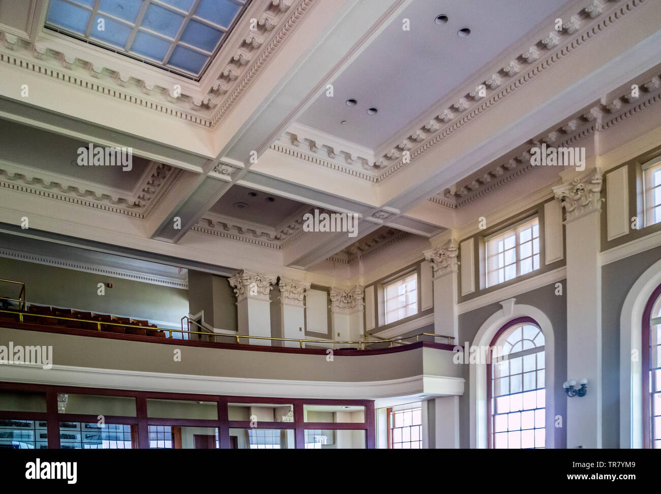 Augusta State Capital, ME, USA - August 8, 2018: Das Maine State Legislature Hall Stockfoto