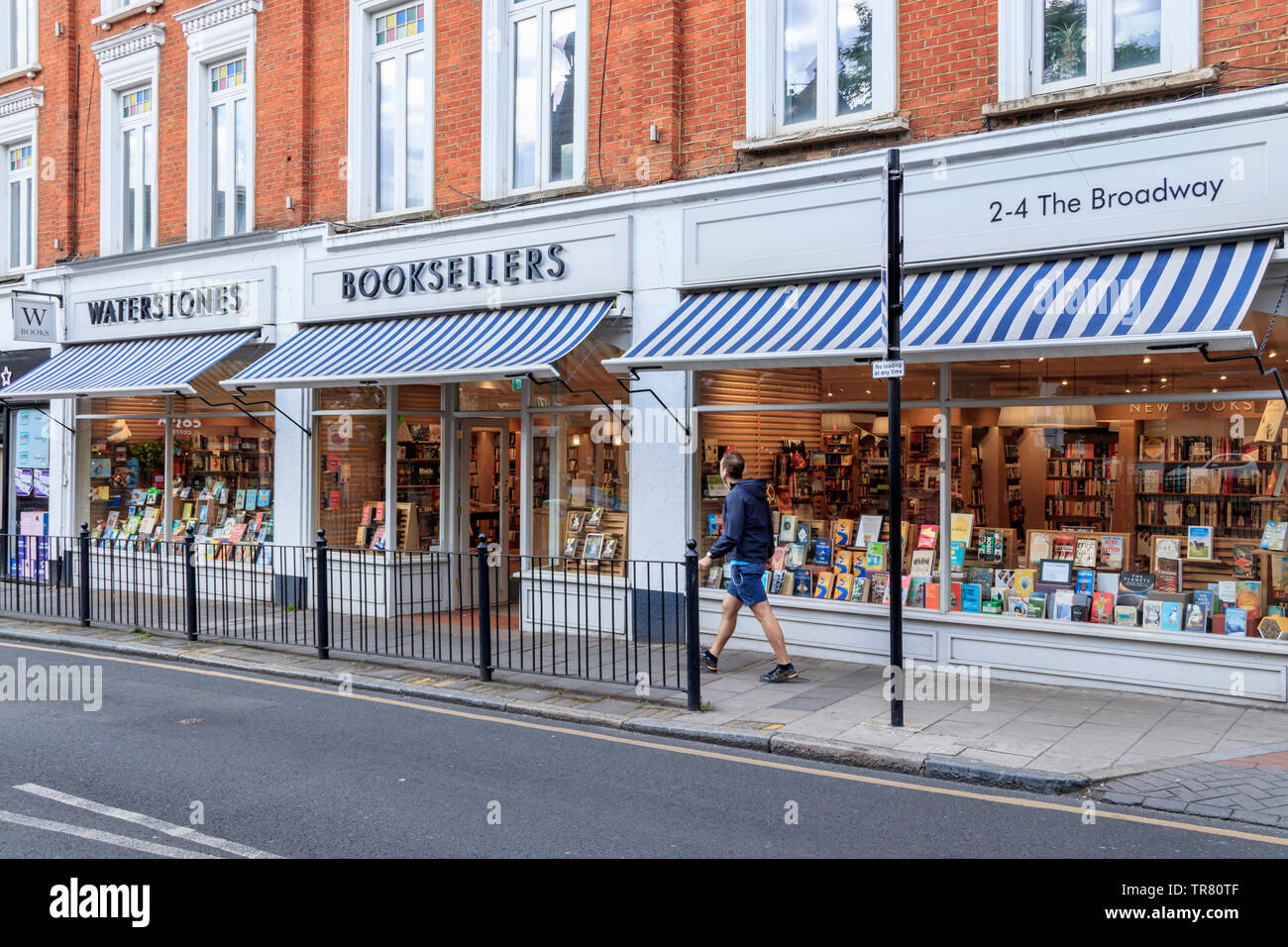 Waterstones Buchhandlung in Crouch End, London, UK Stockfoto