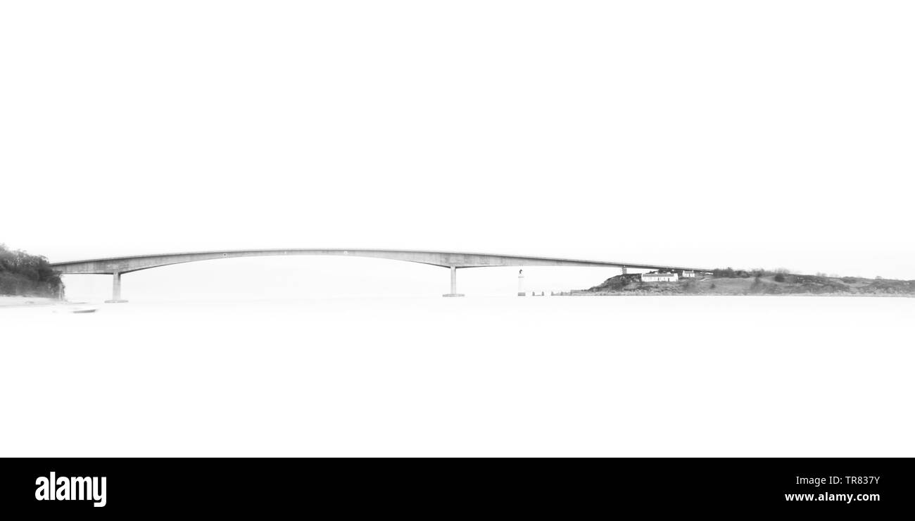 Isle of Skye Bridge über den Loch Alsh - Hochland von Schottland Stockfoto