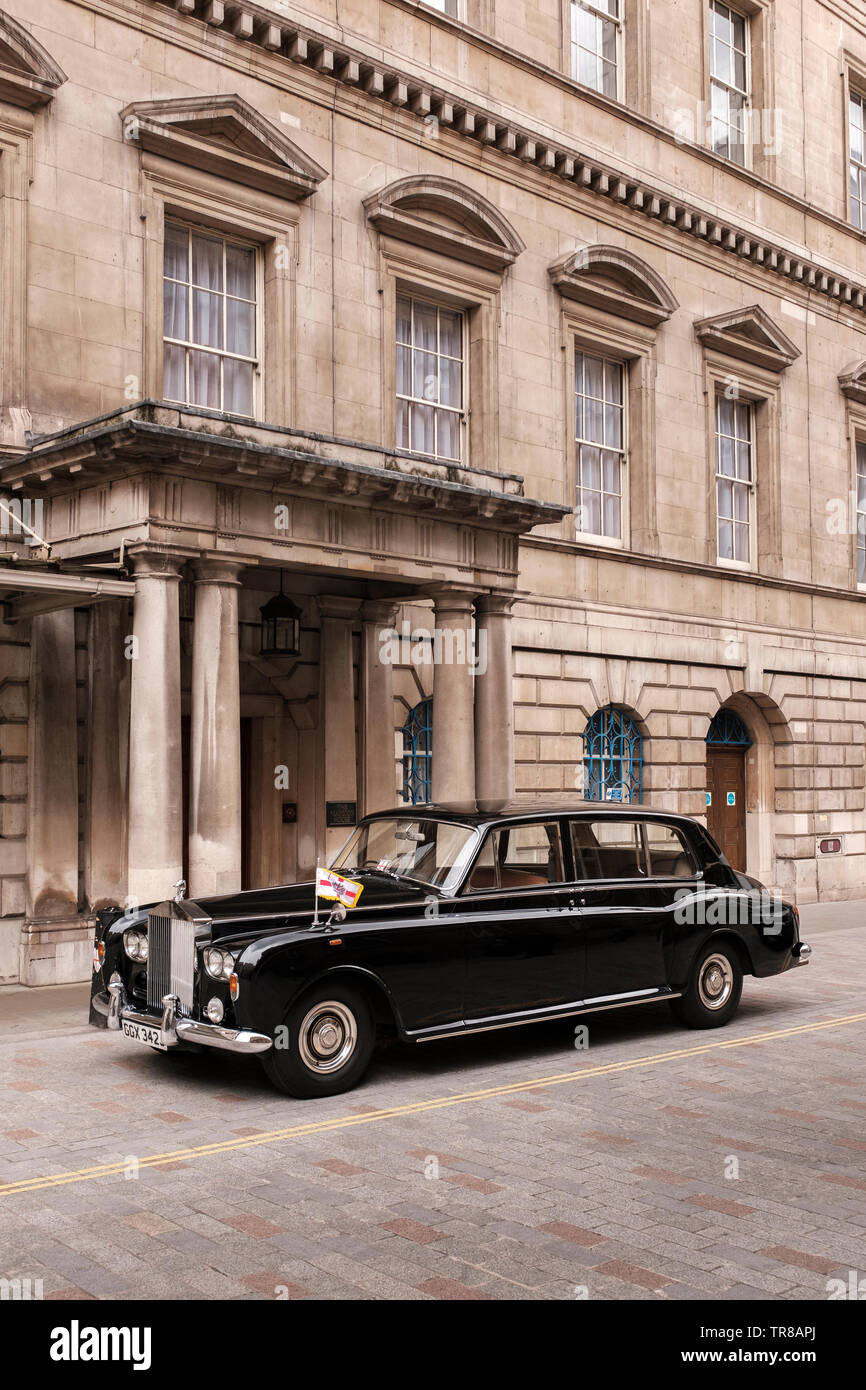 UK, London, London - Herrn Bürgermeister Dienstwagen im Mansion House, zu Hause und im Büro des Oberbürgermeisters Stockfoto