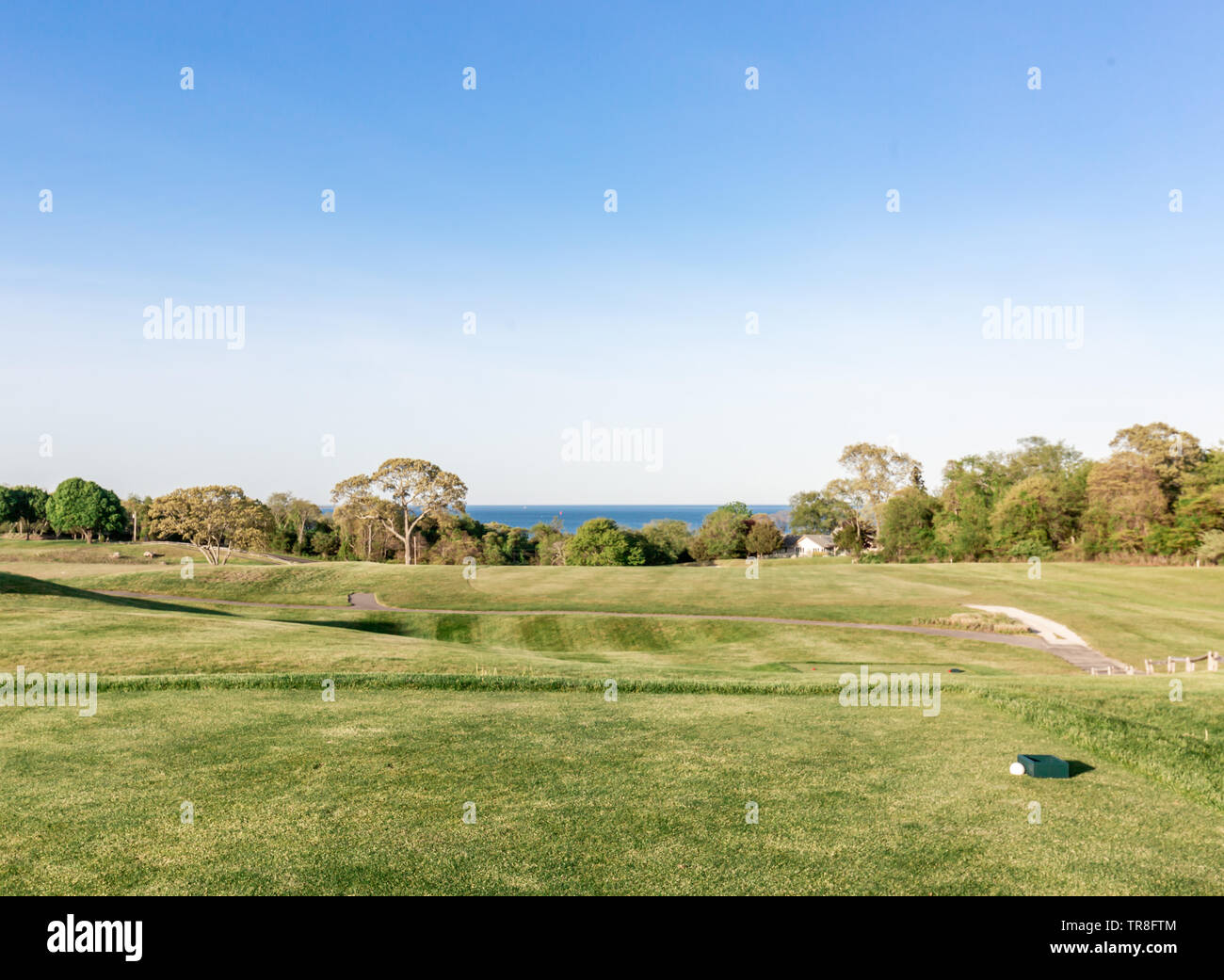 Gardiners Bay Golf Club, Shelter Island, NY Stockfoto