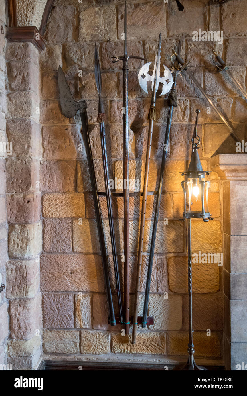 Mittelalterliche Waffen Stockfoto