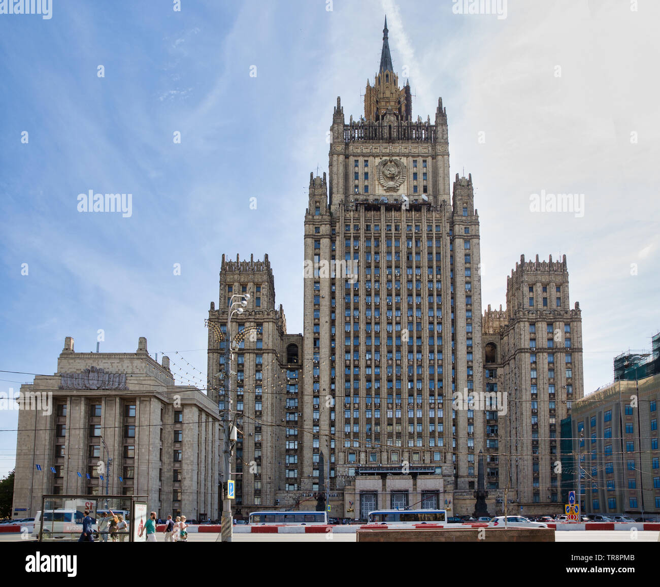 Ministerium für Auswärtige Angelegenheiten. Moskau. Russland Stockfoto