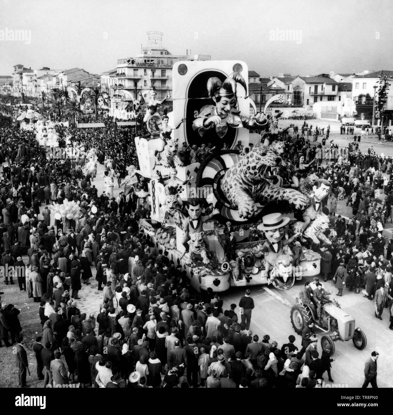 Karneval von Viareggio, 1965 Stockfoto