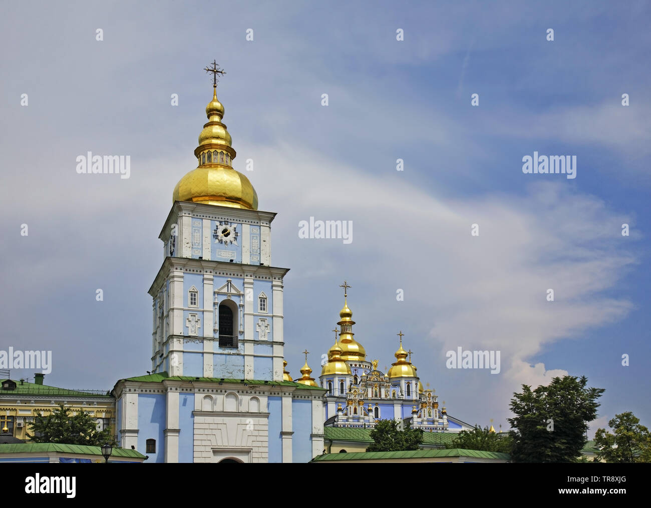 Golden-Domed Kloster St. Michael in Kiew. Die Ukraine Stockfoto