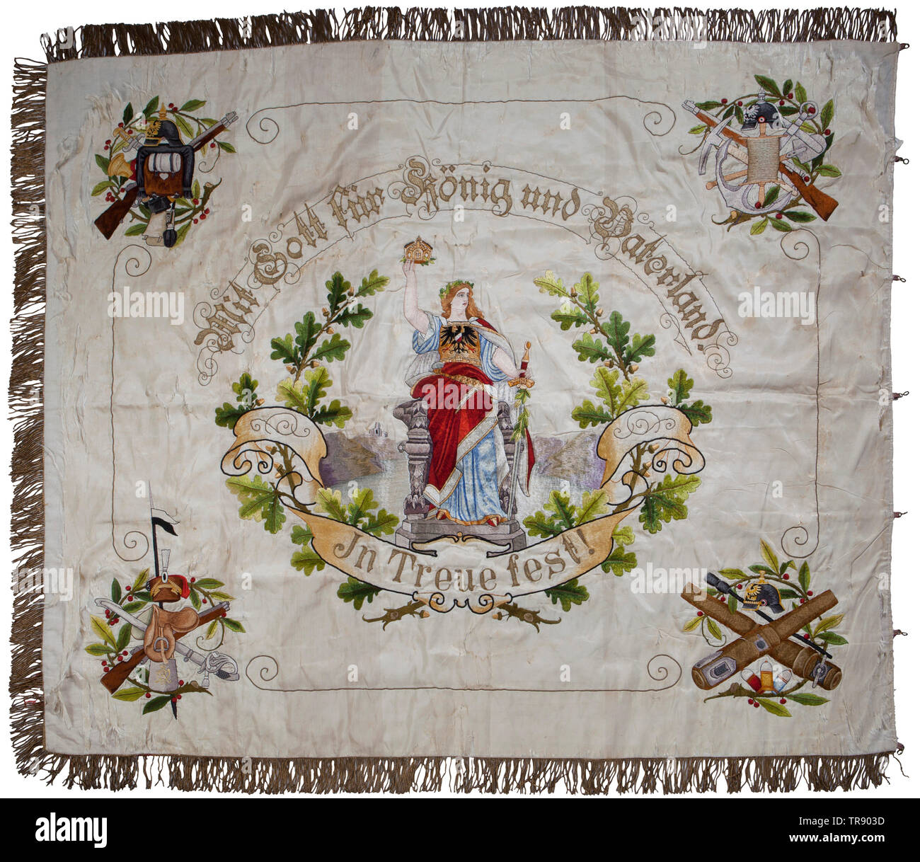 Eine imperiale Deutscher Veteranen Vereinigung Fahne Doppelseitige